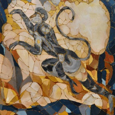 Malerei mit dem Titel "Пробуждение/Risvegl…" von Tatjana Dan'Shina, Original-Kunstwerk, Öl