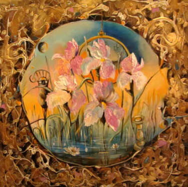Pittura intitolato "Spring formula" da Tatjana Gurbo, Opera d'arte originale, Olio