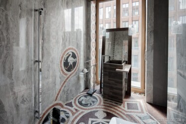 Design mit dem Titel "Badgestaltung" von Tatjana Koreljakova, Original-Kunstwerk, Möbel