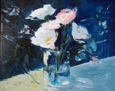 Картина под названием "bunch-of-flowers-11…" - Татьяна Ермольчик, Подлинное произведение искусства, Масло