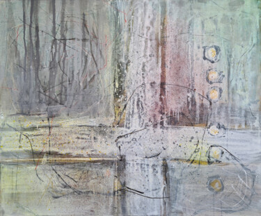 Картина под названием "Crossroads" - Татьяна Ермольчик, Подлинное произведение искусства, Акрил