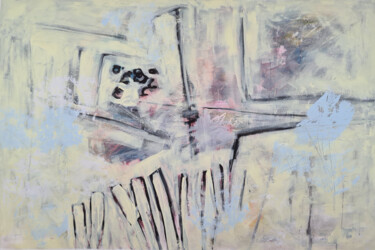 Картина под названием "Pivot point" - Татьяна Ермольчик, Подлинное произведение искусства, Акрил Установлен на Деревянная ра…