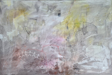 Картина под названием "LET'S HANDS" - Татьяна Ермольчик, Подлинное произведение искусства, Акрил Установлен на Деревянная ра…