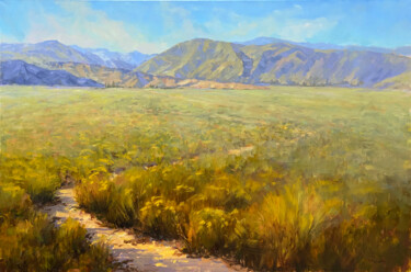 Painting titled "Sierra Landscape" by Tatyana Fogarty, Original Artwork, Oil