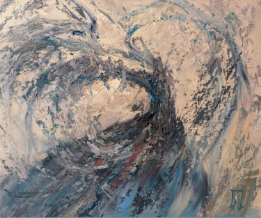 Malerei mit dem Titel "Emotion 1" von Tatyana Ivolga, Original-Kunstwerk, Öl