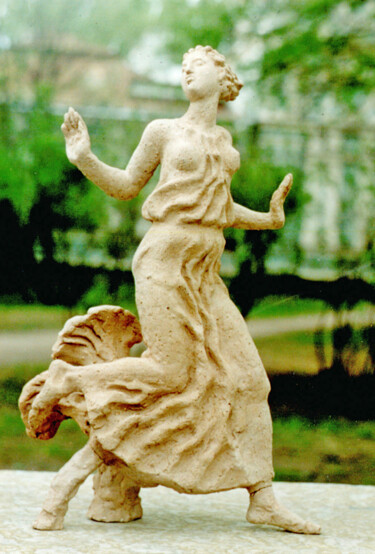Скульптура под названием "Chamotte" - Tatyana Korshunova, Подлинное произведение искусства, Бронза