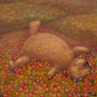 Картина под названием "Изобилие" - Татьяна Феина, Подлинное произведение искусства, Масло