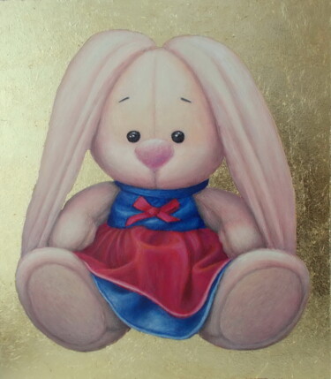 Pintura titulada ""Bunny Mi"" por Tatyana Mironova, Obra de arte original, Acrílico