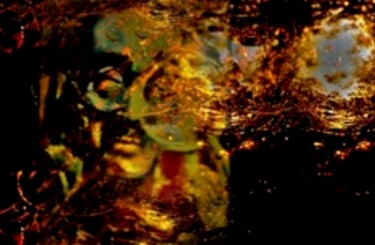 Картина под названием "Золото Трои( версия…" - Tatyana Zakharova, Подлинное произведение искусства, Масло