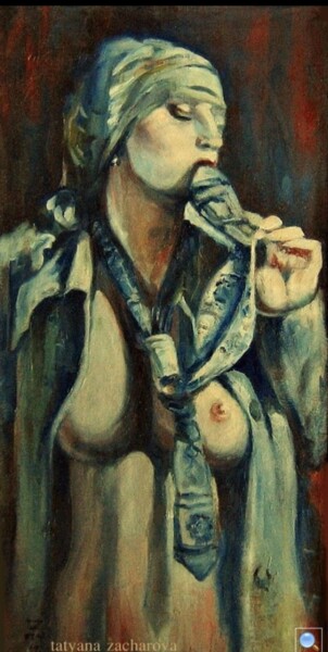 Картина под названием "Страсти по Советам" - Tatyana Zakharova, Подлинное произведение искусства, Масло