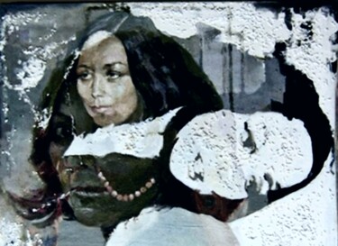 Картина под названием "М.П.(см.техн.)50х80" - Tatyana Zakharova, Подлинное произведение искусства, Масло