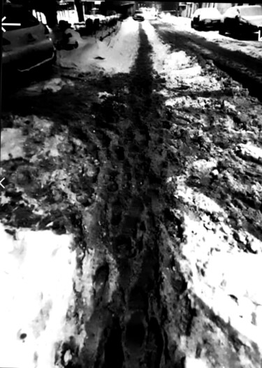 Photographie intitulée "Дороги2" par Tatyana Zakharova, Œuvre d'art originale, Photographie numérique