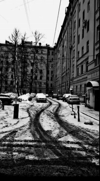 Фотография под названием "Графика двора" - Tatyana Zakharova, Подлинное произведение искусства, Цифровая фотография