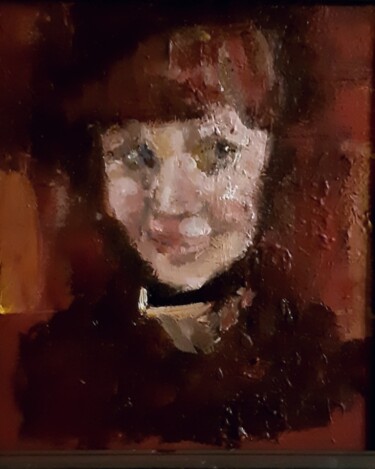 Peinture intitulée "Девочка из Голландии" par Tatyana Zakharova, Œuvre d'art originale, Acrylique