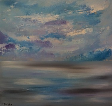 Картина под названием "" SEA OF INSPIRATIO…" - Sergeys Balura, Подлинное произведение искусства, Масло Установлен на Деревян…