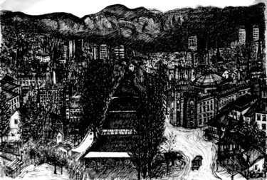 "Sarajevo V" başlıklı Tablo Tay Aguilar tarafından, Orijinal sanat