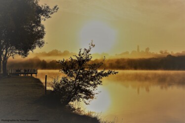 Fotografie getiteld "Lac de la Prade" door Tc.Photographie, Origineel Kunstwerk, Digitale fotografie