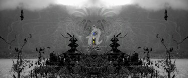 Arts numériques intitulée "-écoute..!!..,J'ai-…" par Tchook.Os, Œuvre d'art originale, Collages