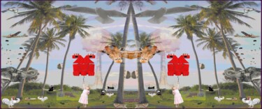 Digital Arts titled "-Le-Monde-Merveille…" by Tchook.Os, Original Artwork, Collages