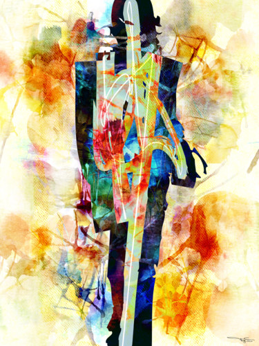Digital Arts titled "SOMEONE" by Tegas, Original Artwork