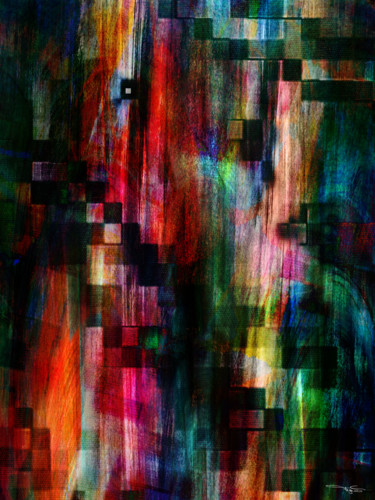 Digitale Kunst getiteld "PROFILE" door Tegas, Origineel Kunstwerk