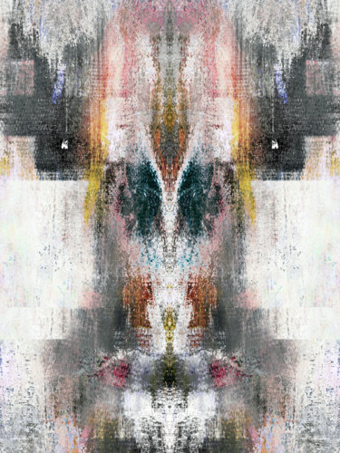 Digitale Kunst mit dem Titel "MEUH" von Tegas, Original-Kunstwerk