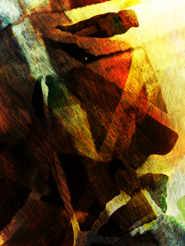 Arte digitale intitolato "RIDER" da Tegas, Opera d'arte originale