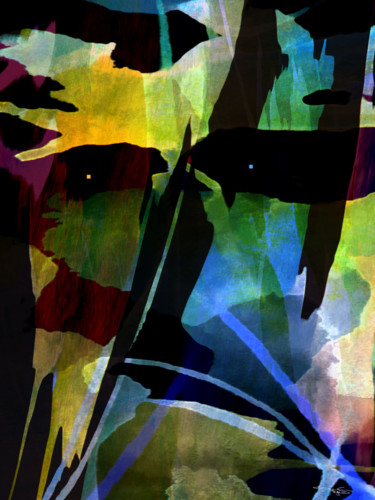 「VIGILANCE」というタイトルのデジタルアーツ Tegasによって, オリジナルのアートワーク