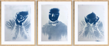 Photography titled "Pain - triptyque 58…" by Thomas Reveau, Original Artwork, Analog photography