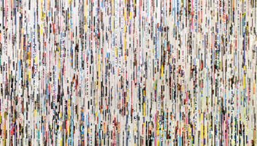 News Feed - Tehos Peinture intitulée "News Feed - Tehos" par Tehos, Œuvre d'art originale, Autre