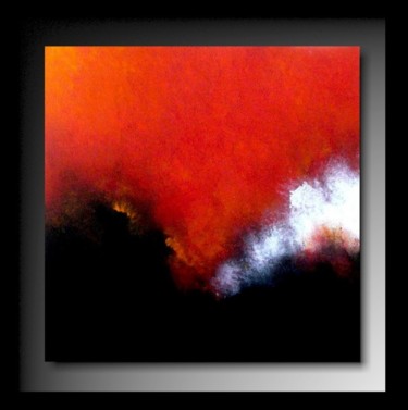 Картина под названием "Paysage 03" - Tehos, Подлинное произведение искусства, Масло