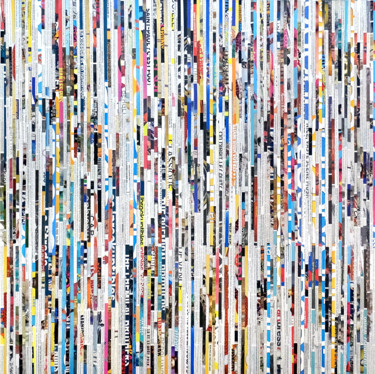 Collages titulada "Tehos - Undetermina…" por Tehos, Obra de arte original, Recortes