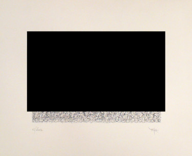 Dessin intitulée "Tehos - Grand carré…" par Tehos, Œuvre d'art originale, Encre