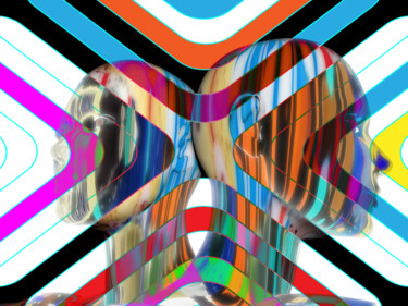 Digitale Kunst mit dem Titel "Tehos - Emotional r…" von Tehos, Original-Kunstwerk, 2D digitale Arbeit