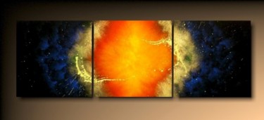 Картина под названием "Meet With the Sun 02" - Tehos, Подлинное произведение искусства, Масло