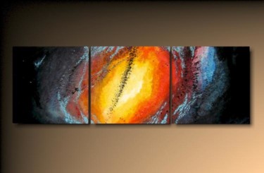 Peinture intitulée "Nexus" par Tehos, Œuvre d'art originale, Huile