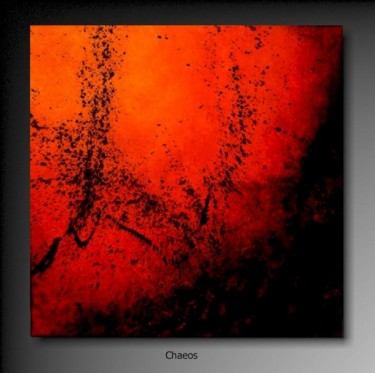Painting titled "Chaeos" by Tehos, Original Artwork, Oil