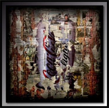 Malerei mit dem Titel "American Dream 04" von Tehos, Original-Kunstwerk, Öl