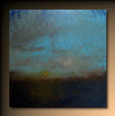 Painting titled "Morning Sky From Te…" by Tehos, Original Artwork