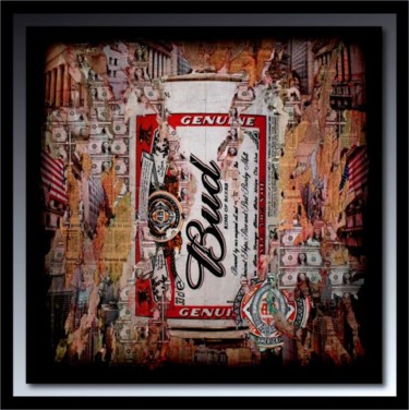 Painting titled "King Of Beers" by Tehos, Original Artwork, Oil