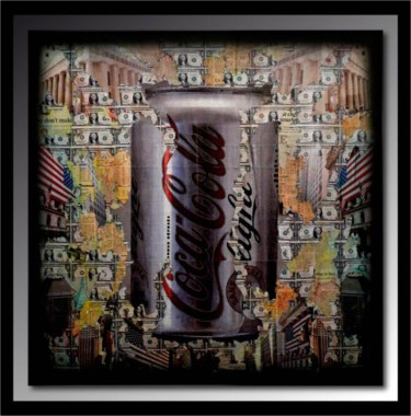 Peinture intitulée "American Dream 28" par Tehos, Œuvre d'art originale, Huile