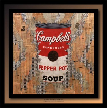 Картина под названием "Pepper Soup 06" - Tehos, Подлинное произведение искусства, Масло