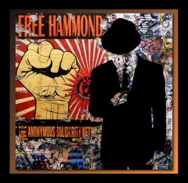 Ζωγραφική με τίτλο "Free Hammond" από Tehos, Αυθεντικά έργα τέχνης, Λάδι