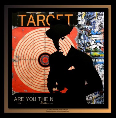 Painting titled "Next Target" by Tehos, Original Artwork, Oil