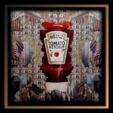 Картина под названием "Heinz Tomato Ketchu…" - Tehos, Подлинное произведение искусства, Масло