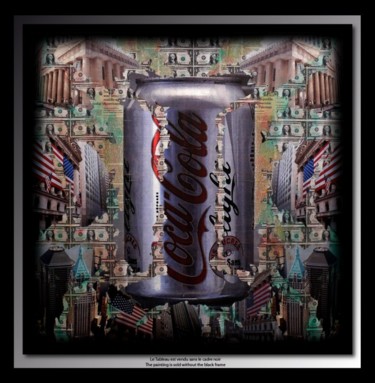Картина под названием "American Dream 58" - Tehos, Подлинное произведение искусства, Масло