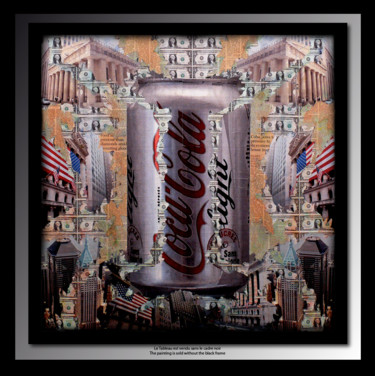 "American Dream 64" başlıklı Tablo Tehos tarafından, Orijinal sanat, Petrol