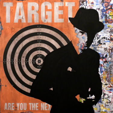 Pittura intitolato "Next Target 03" da Tehos, Opera d'arte originale, Altro