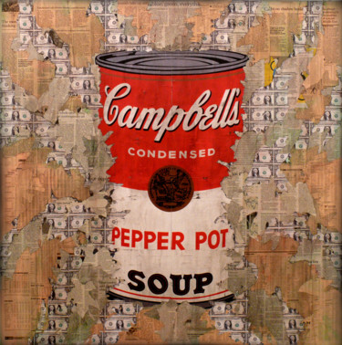 Картина под названием "Tehos - Hot pepper…" - Tehos, Подлинное произведение искусства, Другой