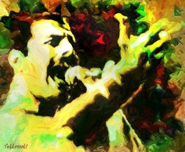 Arts numériques intitulée "Freddie Mercury" par Tekkamaki, Œuvre d'art originale, Autre